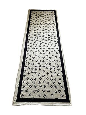 Gurmukhi Urra Airra Alphabet Panjabi Velvet Shawl Punjabi Indian Stole Warm Lohi