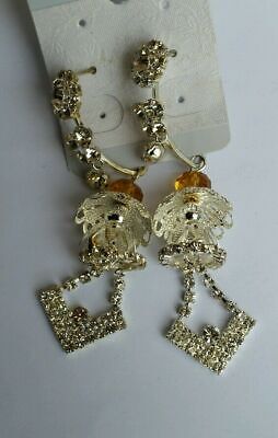 Stunning Daimonte Silver Plated Fashion Ladies Earrings - very Stylish