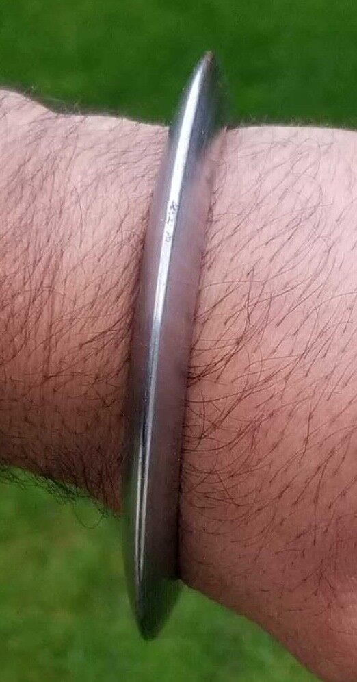 Sikh Sarbloh Kara Smooth Design Singh Kaur Khalsa Kada Bangle Kakaar 5Ks New DD3