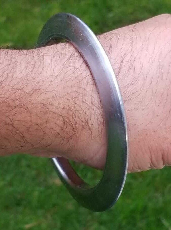 Sikh Sarbloh Kara Smooth Design Singh Kaur Khalsa Kada Bangle Kakaar 5Ks New DD3