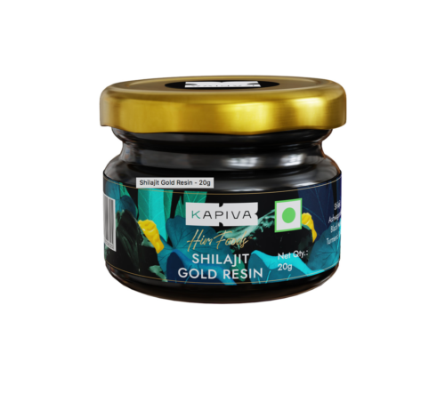 Kapiva Himalayan SHILAJIT GOLD Ashwagandha Resin 20g Ayurvedic Stamina Booster