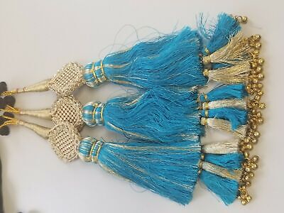 Indian Punjabi Pranda Mehndi Jagoo Charms Bridal Patiala Paranda Hair Braid A17