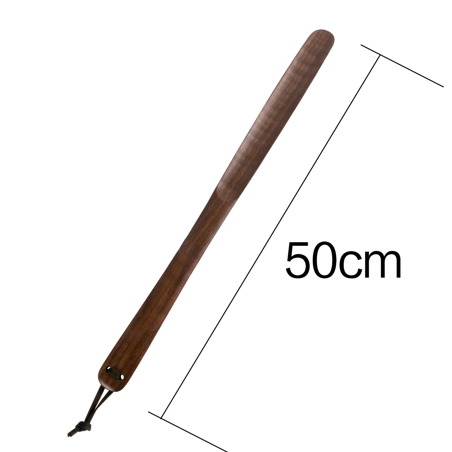 Black Walnut wooden Professional Shoe Horn Flexible Long Handle Shoehorn Useful Shoe Lifter Professional Shoe Spoon Home Tools