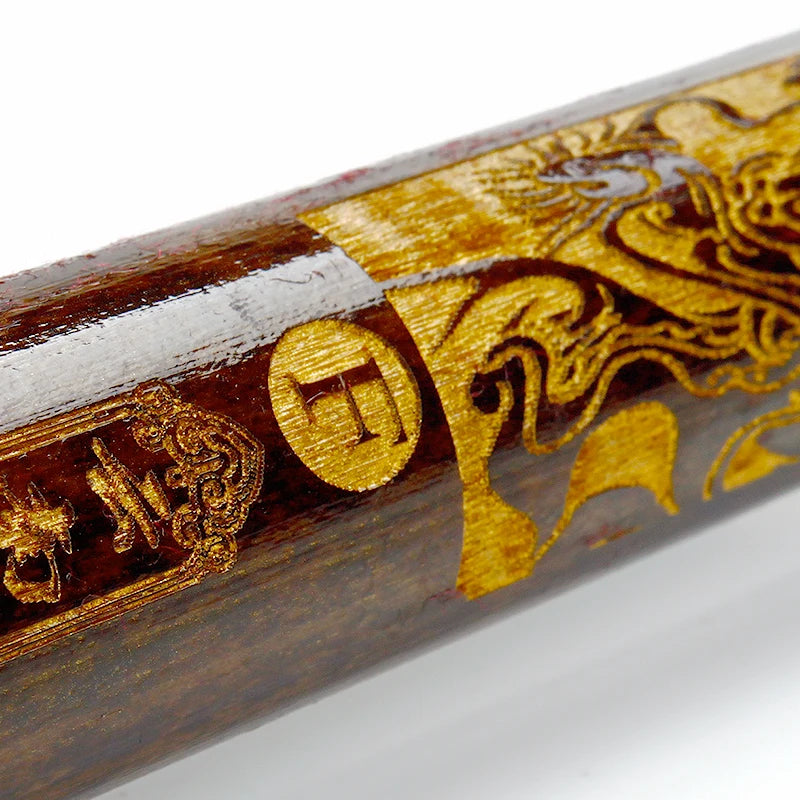 Chinese Bamboo Flute Call Bawu G/F Key With Ribbon carving Folk Musical Woodwind Instrument Suitable for beginners