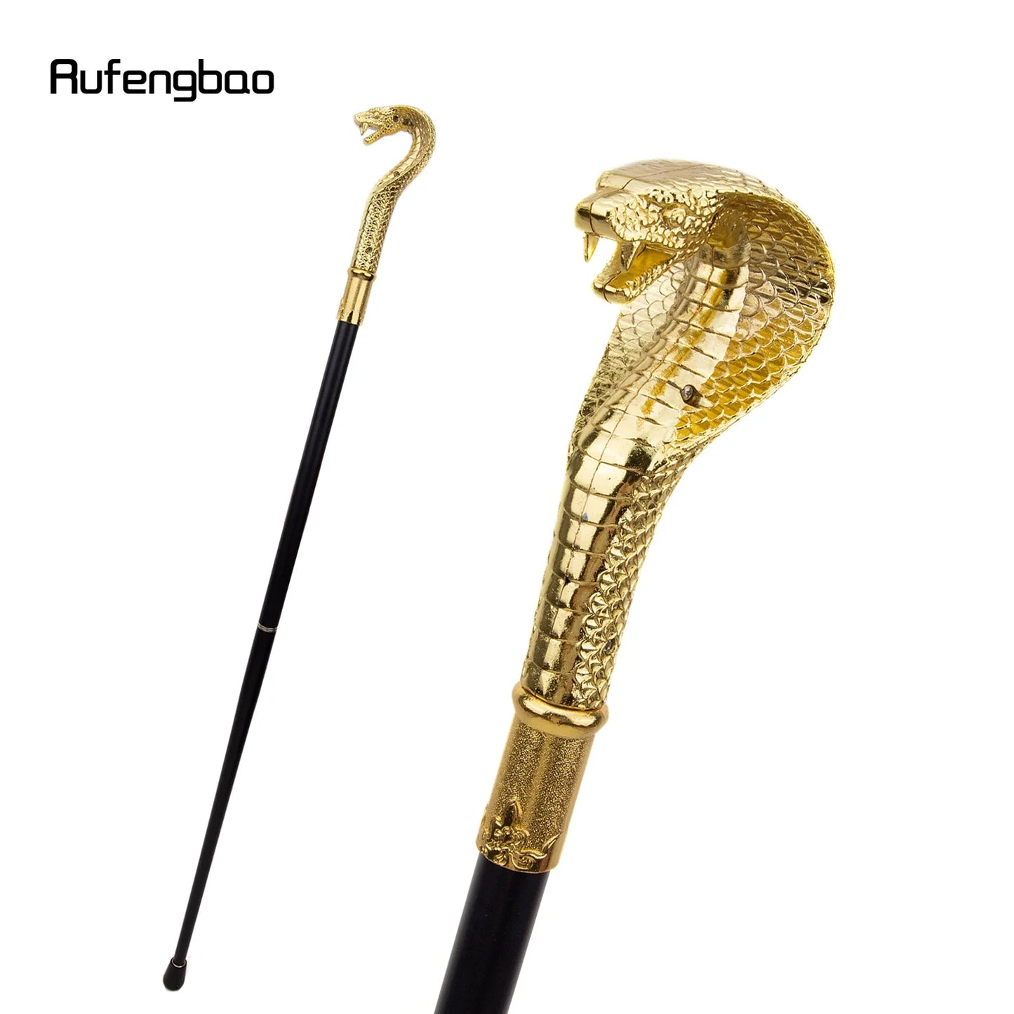Colorful Luxury Snake Handle Fashion Walking Stick for Party Decorative Walking Cane Elegant Crosier Knob Walking Stick 93cm