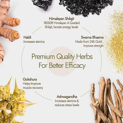 Kapiva Himalayan SHILAJIT GOLD Ashwagandha Resin 20g Ayurvedic Stamina Booster