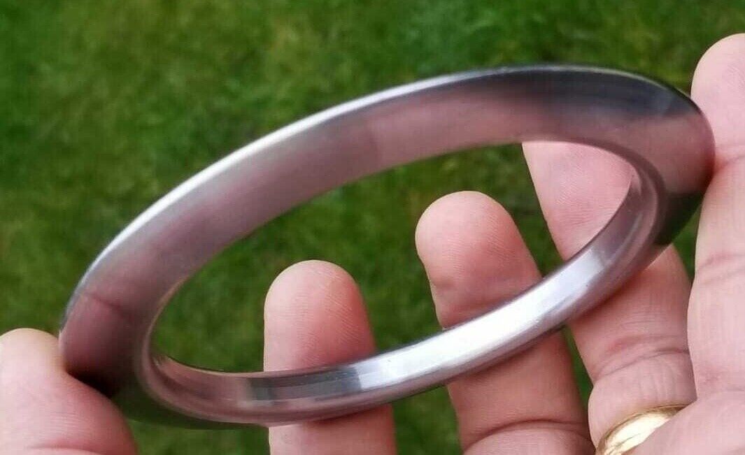 Sikh Sarbloh Kara Smooth Design Singh Kaur Khalsa Kada Bangle Kakaar 5Ks New DD3