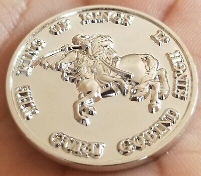 Famous sikh the king of kings guru gobind singh ji khalsa 1699 token 3d coin