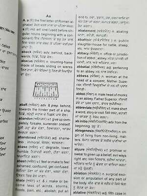 Unique bilingual english punjabi pronunciation grammatical pocket dictionary b23