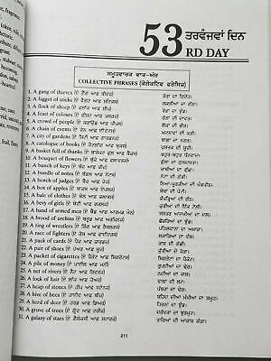 Speak fluent english learning course punjabi to english easy course in days B9