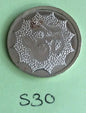 Lakshmi Ganesh Ji Hindu OM Shubh Labh Legend Good Luck Coin Gift XMas Token S30