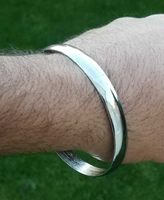 Sikh Iron Kara Smooth Design Singh Kaur Khalsa Kada Bangle Kakaar 5Ks New W7