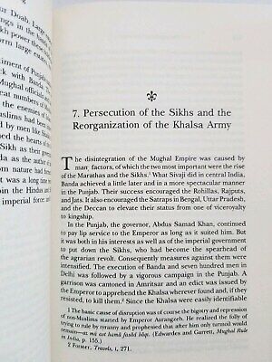 A history of the sikhs second edition volume 1 1469-1839 book khushwant singh cc