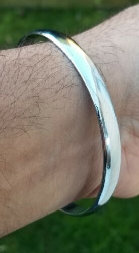 Sikh Iron Kara Smooth Design Singh Kaur Khalsa Kada Bangle Kakaar 5Ks New W8