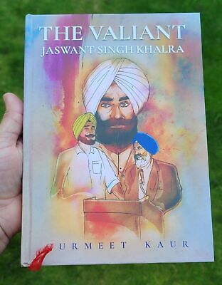 The Valiant Jaswant Singh Khalra Sikh Shaheed Book English Gurmeet Kaur New MQ19