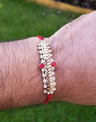Hindu red thread evil eye protection stunning bracelet luck talisman amulet rr8