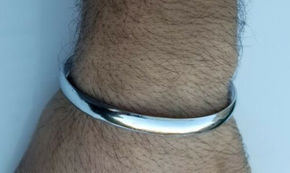 Sikh Iron Kara Smooth Design Singh Kaur Khalsa Kada Bangle Kakaar 5Ks New W8