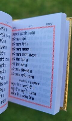 Sikh Nitnem Banis Japji Jaap Rehras Anand Sahib Gutka Punjabi Gurmukhi Book MH