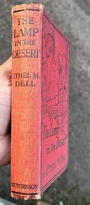 Vintage Book The Lamp in The Dessert by Ethel M. Dell Hutchinson Publication MH