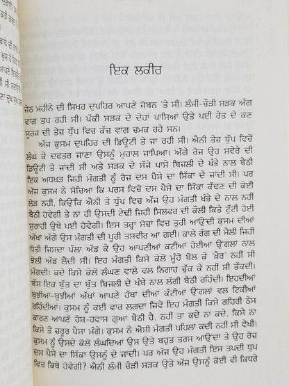 Khuray hoay rang punjabi short stories bachint kaur hardback new panjabi book b6