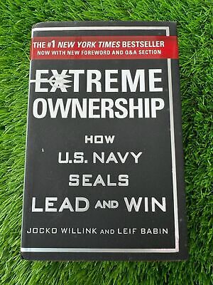 Extreme Ownership How US Navy Seals Lead and Win Jocko Willink English Book New