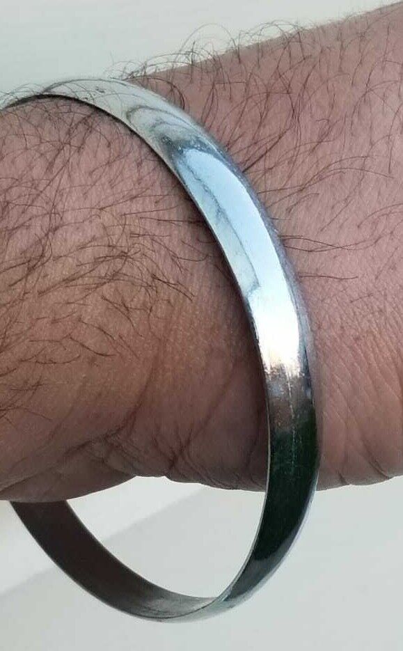 Sikh Iron Kara Smooth Design Singh Kaur Khalsa Kada Bangle Kakaar 5Ks New W7