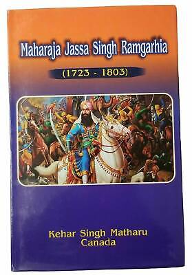 Maharaja jassa singh ramgarhia by kehar singh matharu sikh book in english b53