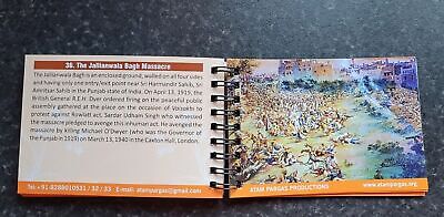 Sikh History Cards Part 1 for Kids Learn Sikhism Book Colour photos English MA