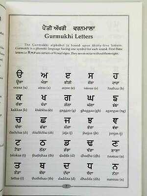 Let's learn gurmukhi writing punjabi alphabets words building 1st book kaida b12