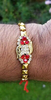 Hindu red thread evil eye protection stunning bracelet luck talisman amulet rr3
