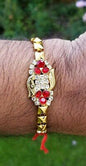 Hindu red thread evil eye protection stunning bracelet luck talisman amulet rr3