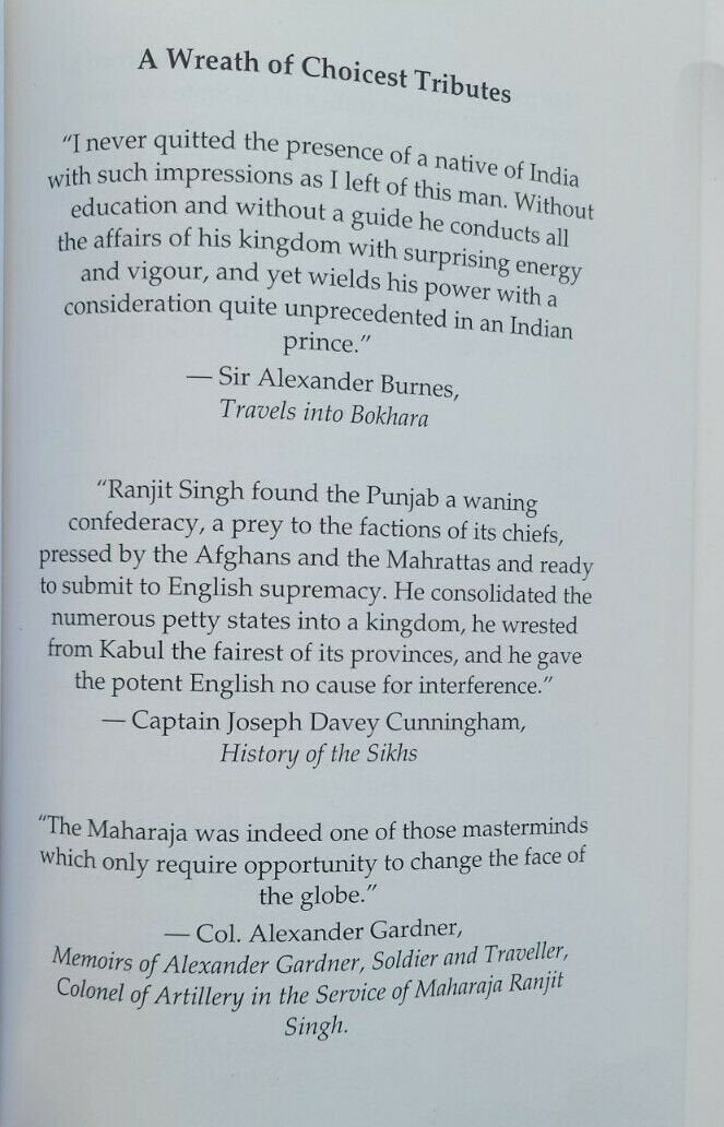 The real maharaja ranjit singh by fakir syed waheeduddin sikh english book b21