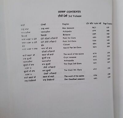Sri Guru Granth Sahib Punjabi English Translation Meaning Sikh Sanchi SGPC Vol 3