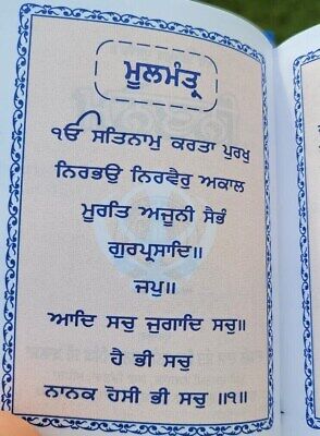 Sikh Nitnem Bani Gutka Japji Jaap Rehras Sahib Punjabi Damdami Taksal Book VVV