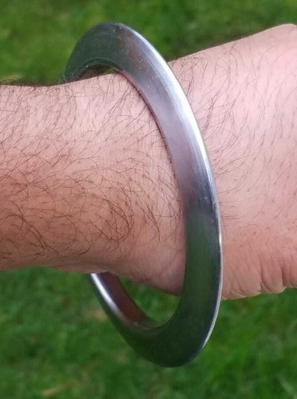 Sikh Sarbloh Kara Smooth Design Singh Kaur Khalsa Kada Bangle Kakaar 5Ks New DD3