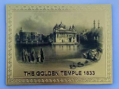 Sikh golden temple 1833 portrait fridge magnet singh souvenir collectible rr1