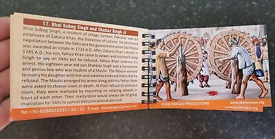 Sikh History Cards Part 2 for Kids Learn Sikhism Book Colour photos English MA