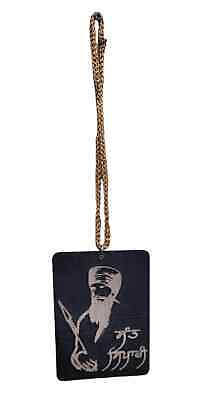 Punjabi sikh kaur wooden sant jarnail singh bhindranwale car rear mirror hanger