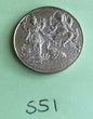 Silver Plated Laxmi Ganesh Ji Hindu OM Legend Good Luck Coin Gift XMas Token 51