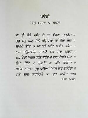 Gur Bhari Biography of Guru Hargobind Ji by Satbir Singh Punjabi Sikh Book B59