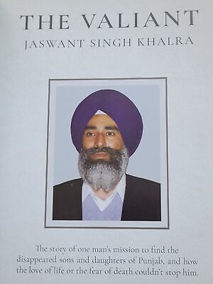 The Valiant Jaswant Singh Khalra Sikh Shaheed Book English Gurmeet Kaur New MQ19