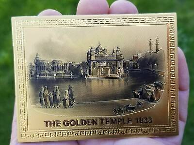Sikh golden temple 1833 portrait fridge magnet singh souvenir collectible rr1