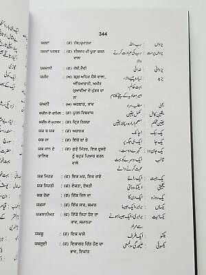 Urdu punjabi glossary pakistan panjabi sikh khalsa book dr. rehman akhter b57