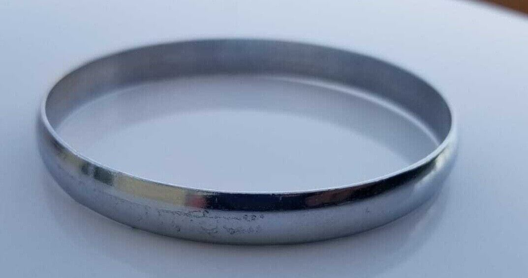 Sikh Iron Kara Smooth Design Singh Kaur Khalsa Kada Bangle Kakaar 5Ks New W7