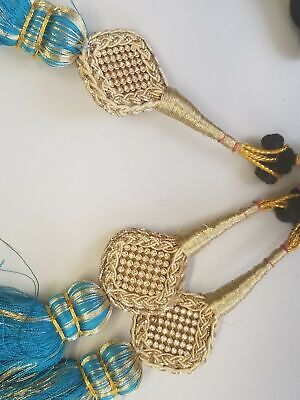 Indian Punjabi Pranda Mehndi Jagoo Charms Bridal Patiala Paranda Hair Braid A17