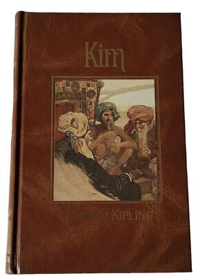 Vintage Book Kim by Rudyard Kipling 1988 Edition Hardcover Excellent Condition