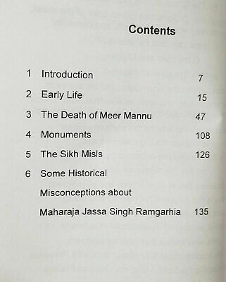 Maharaja jassa singh ramgarhia by kehar singh matharu sikh book in english b53