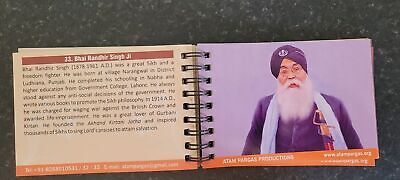 Sikh History Cards Part 2 for Kids Learn Sikhism Book Colour photos English MA