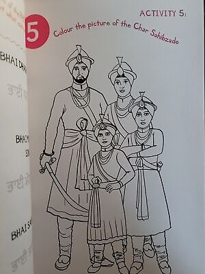 My Little Sikh Handbook Ardas Artika Aurora Bakshi Activities Book English MC