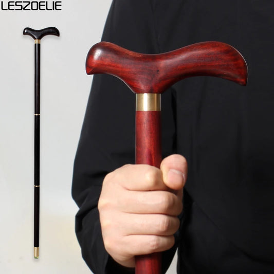 Luxury Red And Black Bird Shaped Handle African Wooden Walking Stick Men And Women Fashionable Canes Elegant Man Walking Sticks